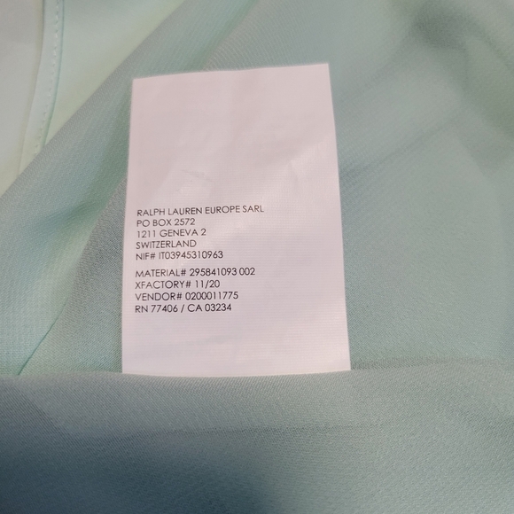Club Monaco NWT Kora Cami Chemise GREEN/VERT Color size extra small. - Picture 12 of 13